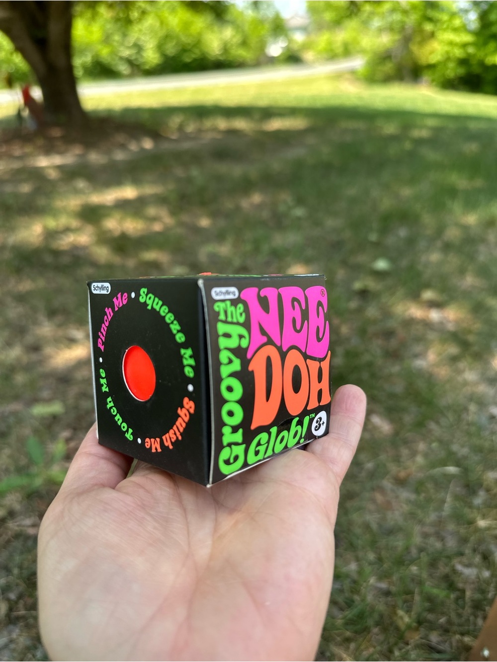 New Needoh Groovy Glob ORANGE Squishy Viral TikTok Squish SHIPS QUICK!